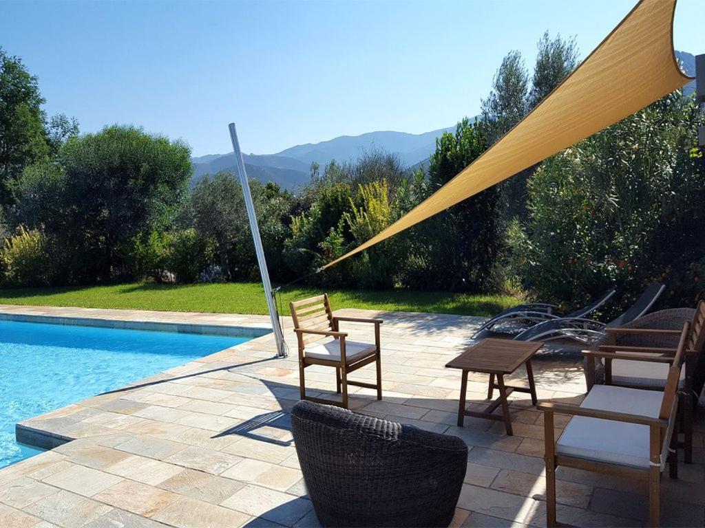 Le Bois De Capra Scorsa Villa Belgodère Eksteriør billede
