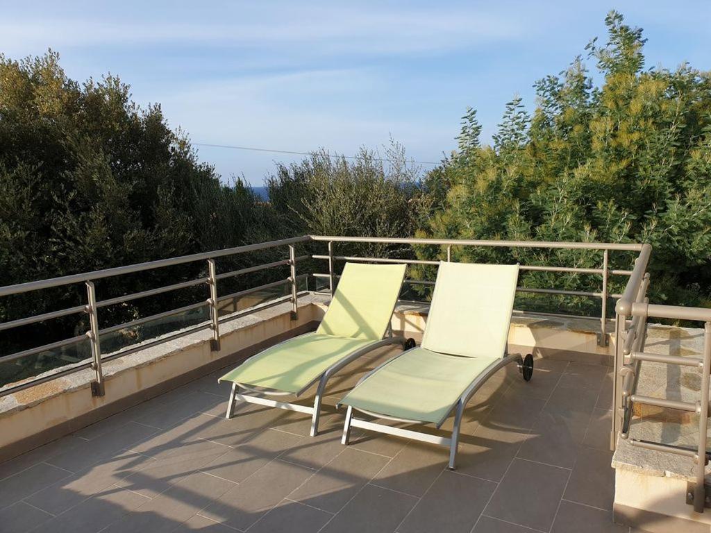 Le Bois De Capra Scorsa Villa Belgodère Eksteriør billede